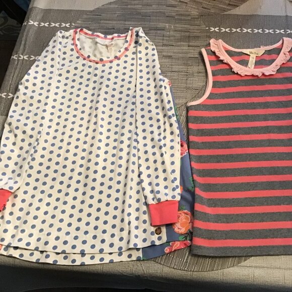 Matilda Jane Girl's Lot of 2 Tops--Sizes 8 and 10--Great Shape